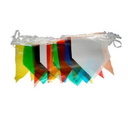 BANDEIRINHA DE PLASTICO PCT C/20 P&Ccedil;S